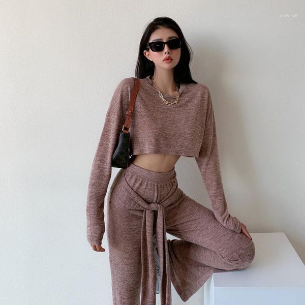 womengaga 2021 fashion loose casual women o neck full sleeve sweatshirt + bow bandage harem pants trouserstwo-piece sets yfwr1, Gray
womengaga 2021 fashion loose casual women o neck full sleeve sweatshirt + bow bandage harem pants trouserstwo-piece sets yfwr1, Gray