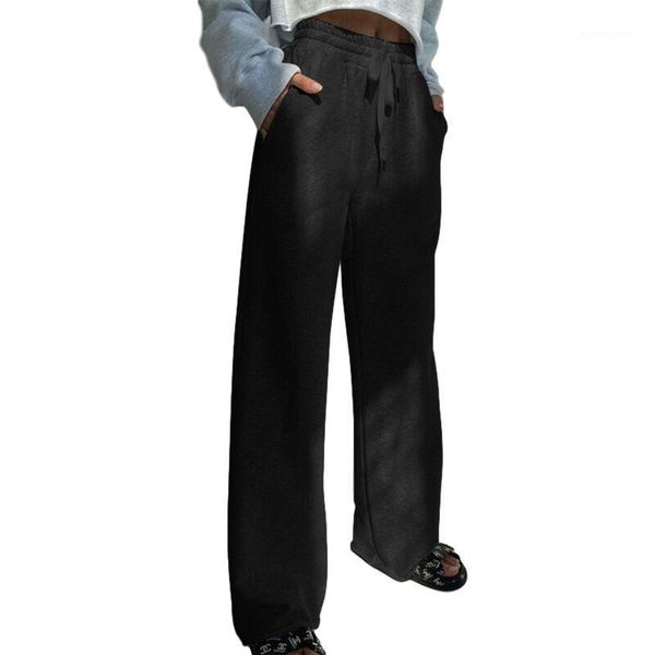 women's pants & capris female autumn winter long trousers women solid high waist loose girls drawstring elastic wide leg s-l1, Black;white
women's pants & capris female autumn winter long trousers women solid high waist loose girls drawstring elastic wide leg s-l1, Black;white
