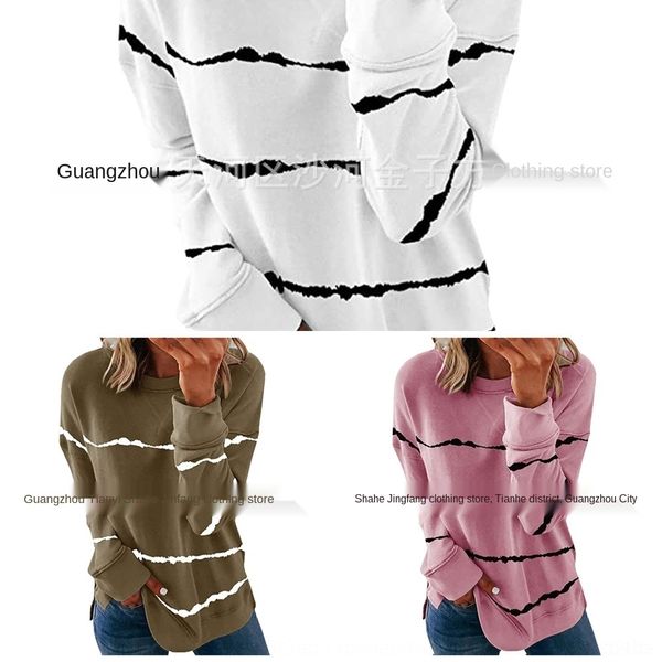 gtkby 2020 autumn new women's stripe long-sleeved horizontal neck loose multi-size round sweater t-shirt multi-color long-sleeved pullo, Black
gtkby 2020 autumn new women's stripe long-sleeved horizontal neck loose multi-size round sweater t-shirt multi-color long-sleeved pullo, Black