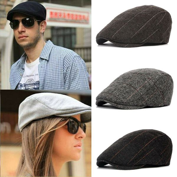 berets mens summer gatsby ivy hat golf driving sun cap flat beret cabbie driver sboy adjustable, Blue;gray
berets mens summer gatsby ivy hat golf driving sun cap flat beret cabbie driver sboy adjustable, Blue;gray