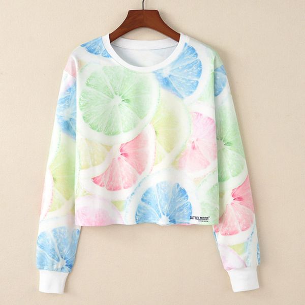autumn new ladies sweater fruit print round neck long sleeve all-match small fresh short fashion trend kg-1102, Black
autumn new ladies sweater fruit print round neck long sleeve all-match small fresh short fashion trend kg-1102, Black