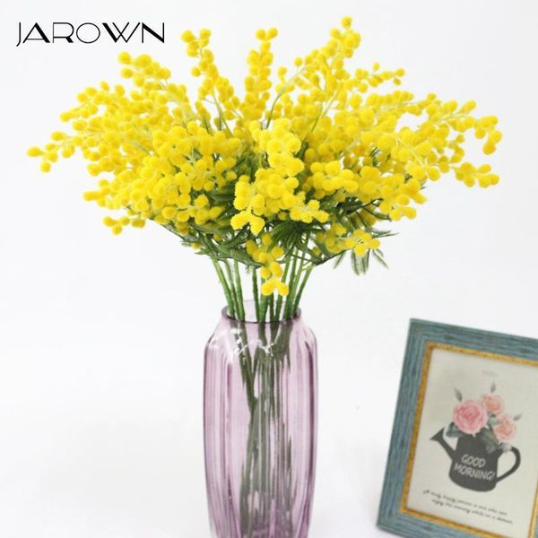jarown artificial acacia yellow mimosa plush pudica fake silk flower wedding party decor red bean plant home decorations1
jarown artificial acacia yellow mimosa plush pudica fake silk flower wedding party decor red bean plant home decorations1