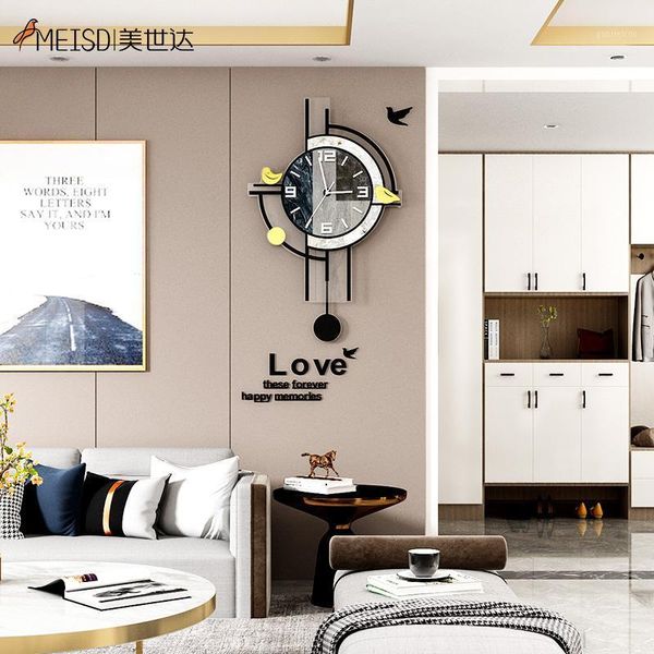 meisd modern clock pendulum creative watch wall art post home decor with sticker quartz silent living room horloge
meisd modern clock pendulum creative watch wall art post home decor with sticker quartz silent living room horloge