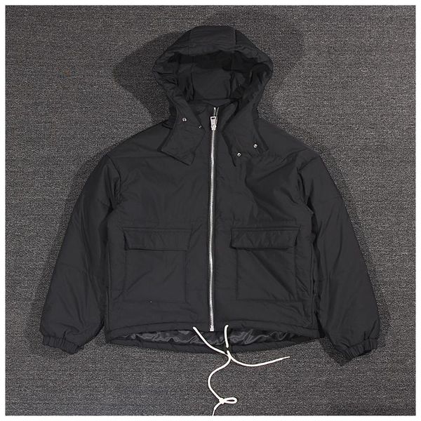 men's down & parkas represent 2021 winter solid color zipper hooded cotton wadded jacket men women padded hiphop oversize high street, Black
men's down & parkas represent 2021 winter solid color zipper hooded cotton wadded jacket men women padded hiphop oversize high street, Black