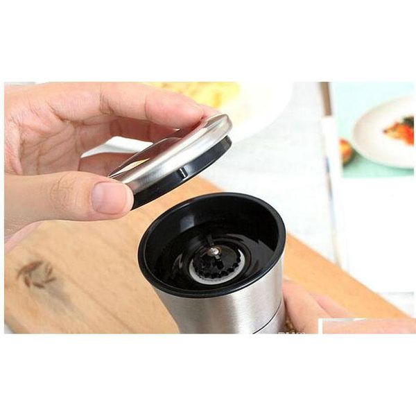 salt and pepper grinder stainless steel glass body mill adjustable ceramic rotor practical kitche jllrlq network2010
salt and pepper grinder stainless steel glass body mill adjustable ceramic rotor practical kitche jllrlq network2010