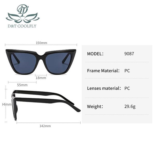 d&t 2020 cat women sunglasses eye sunglasses cateye luxury vintage frame color fashion pc lens men party new black uv400 menor, White;black
d&t 2020 cat women sunglasses eye sunglasses cateye luxury vintage frame color fashion pc lens men party new black uv400 menor, White;black