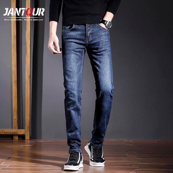 men's jeans jantour men casual slim pants autumn winter pantalones de hombre thicken letter print straight man denim 36 38, Blue
men's jeans jantour men casual slim pants autumn winter pantalones de hombre thicken letter print straight man denim 36 38, Blue