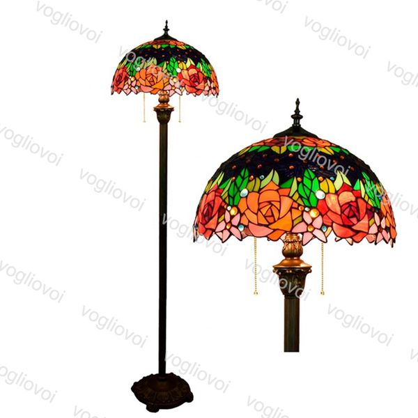 floor lamps european retro rose flower green leaf multicolor glass diameter 40cm 110-240v for living dining room bedroom bar dhl
floor lamps european retro rose flower green leaf multicolor glass diameter 40cm 110-240v for living dining room bedroom bar dhl