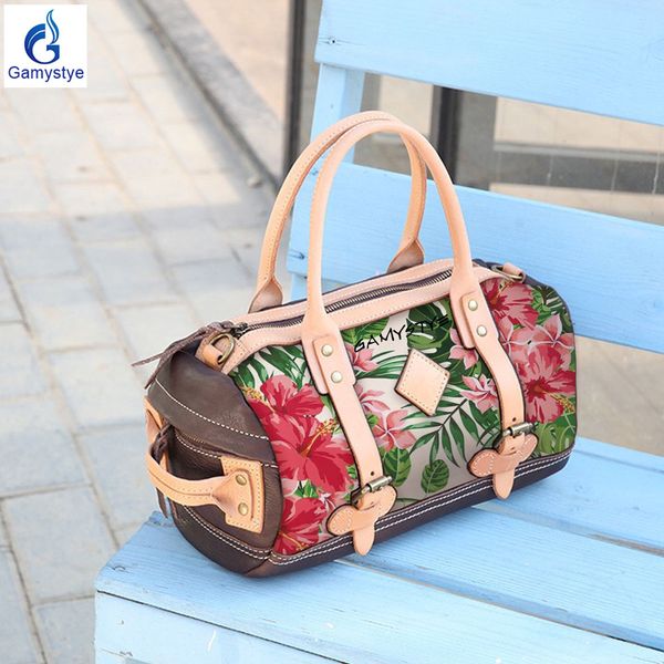 art hand painted flowers personal customied boston barrel bag leather cowhide bag messenger portable handbags cylindrical bag
art hand painted flowers personal customied boston barrel bag leather cowhide bag messenger portable handbags cylindrical bag