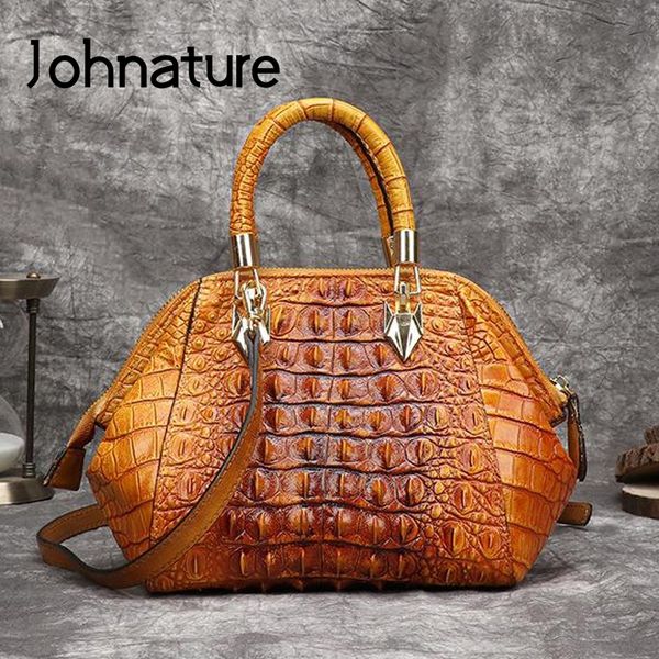 johnature genuine leather bag hand painted alligator embossing women handbag 2020 new retro cowhide shoulder messenger bag c0121
johnature genuine leather bag hand painted alligator embossing women handbag 2020 new retro cowhide shoulder messenger bag c0121