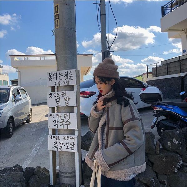women's wool & blends 2021 winter korean fashion women long big pockets single breasted female chic elegant woolen cloth college style, Black
women's wool & blends 2021 winter korean fashion women long big pockets single breasted female chic elegant woolen cloth college style, Black