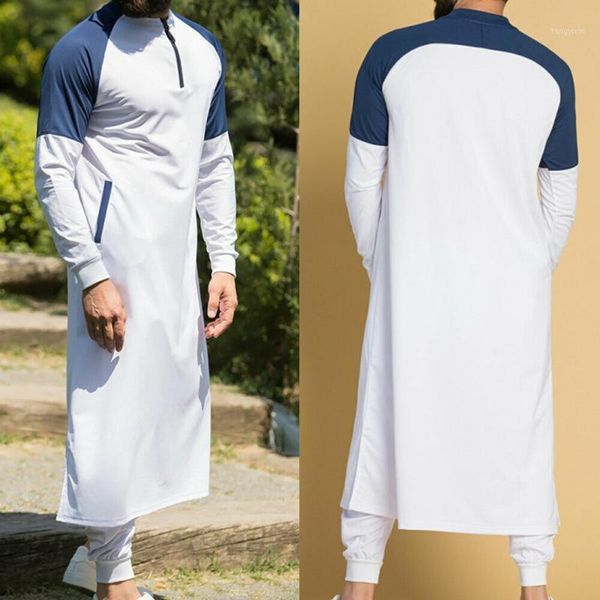 men's casual shirts kaftan men muslim thobe islamic arabic clothing long sleeve shirt robe saudi arabia traditional costumes, White;black
men's casual shirts kaftan men muslim thobe islamic arabic clothing long sleeve shirt robe saudi arabia traditional costumes, White;black