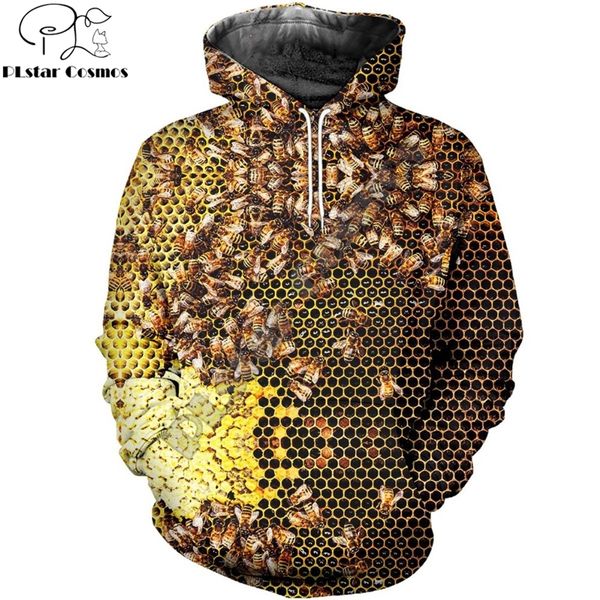 plstar cosmos fashion men hoodies insect bee 3d print hoodie casual streetwear hoody sweatshirt sudadera hombre 201005, Black
plstar cosmos fashion men hoodies insect bee 3d print hoodie casual streetwear hoody sweatshirt sudadera hombre 201005, Black