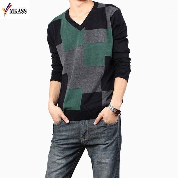 new 2020 fashion brand men's sweater casual o-neck slim cotton knit men's sweater patchwork pullover shirt1, White;black
new 2020 fashion brand men's sweater casual o-neck slim cotton knit men's sweater patchwork pullover shirt1, White;black