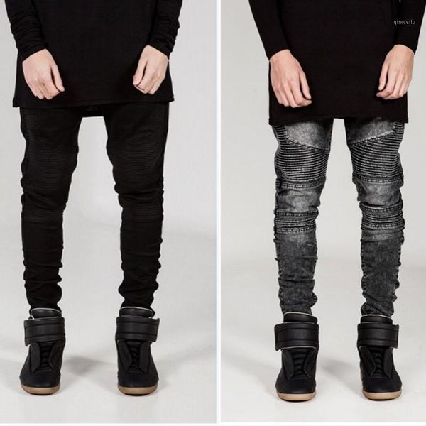 2021 mens runway biker jeans skinny distressed slim elastic denim hiphop pants washed black jeans for men bmy330881, Blue
2021 mens runway biker jeans skinny distressed slim elastic denim hiphop pants washed black jeans for men bmy330881, Blue