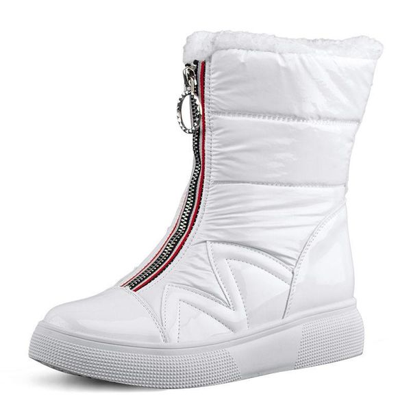 boots 2021 fashion winter snow solid color zipper white women platform shoes footwear mid calf u11-10, Black
boots 2021 fashion winter snow solid color zipper white women platform shoes footwear mid calf u11-10, Black