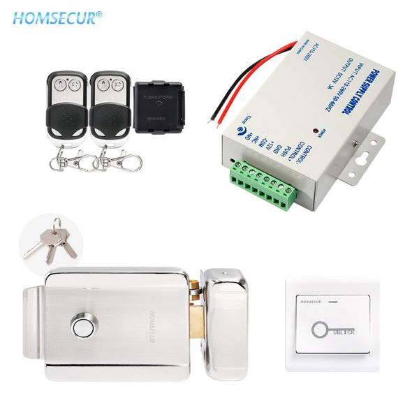 homsecur diy door lock access control system by remote controller exit button power supply module electric lock rfid cards
homsecur diy door lock access control system by remote controller exit button power supply module electric lock rfid cards