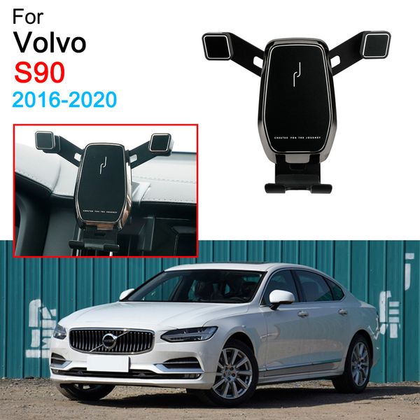 air vent mount clip clamp mobile phone holder for volvo s90 accessories 2019 2020 
air vent mount clip clamp mobile phone holder for volvo s90 accessories 2019 2020