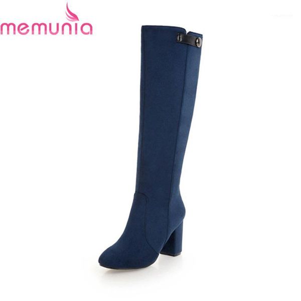 boots memunia large size 34-45 arrival 2021 knee high dark bule black zip long flock thick heels womens1
boots memunia large size 34-45 arrival 2021 knee high dark bule black zip long flock thick heels womens1