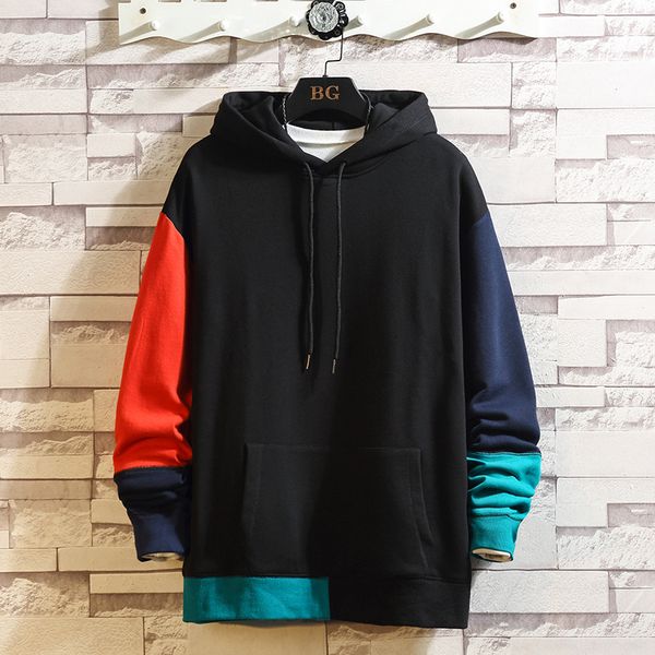 2021 new hoodies sweatshirts brand clothing arrival patchwork hoodie men tracksuit ricl, Black
2021 new hoodies sweatshirts brand clothing arrival patchwork hoodie men tracksuit ricl, Black