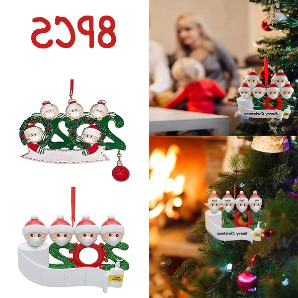 decoration quarantine santa gift 8pcs christmas party claus with mask personalized hanging ornament pandemic -social distancing
decoration quarantine santa gift 8pcs christmas party claus with mask personalized hanging ornament pandemic -social distancing