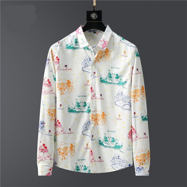 classic letter designer mens casual shirt #020 paris off luxury long sleeve white italy fashion 3d print bee snake dress shirts, White;black
classic letter designer mens casual shirt #020 paris off luxury long sleeve white italy fashion 3d print bee snake dress shirts, White;black