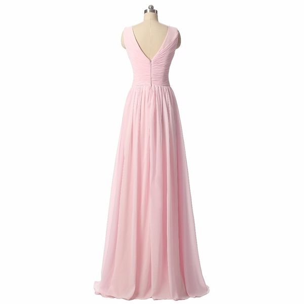#custom colors long evening dresses pink green chiffon wedding party dress party gown wholesale bride getting married lj201224, Black
#custom colors long evening dresses pink green chiffon wedding party dress party gown wholesale bride getting married lj201224, Black