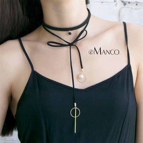 emanco collar pearl choker necklace bowknot crystal &leather necklace gifts for women wholesale new arrival y200323, Silver
emanco collar pearl choker necklace bowknot crystal &leather necklace gifts for women wholesale new arrival y200323, Silver
