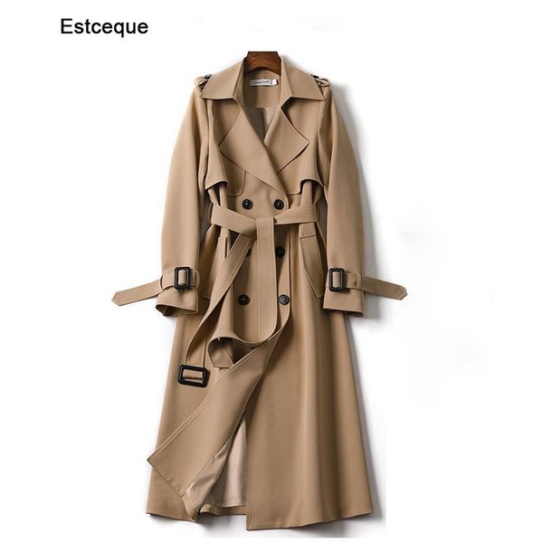 windbreaker women 2020 winter new korean trench coat for women england style elegant long trench with sashes 1026, Tan;black
windbreaker women 2020 winter new korean trench coat for women england style elegant long trench with sashes 1026, Tan;black