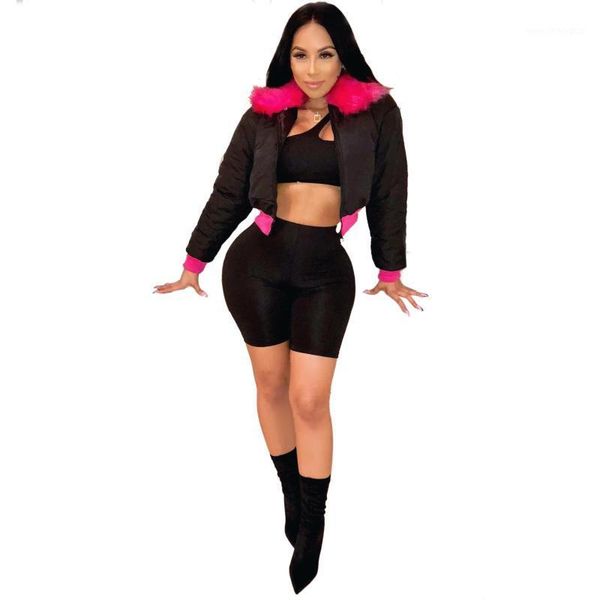 women's down & parkas winter jacket women crop bubble coat with faux fur collar plus size puffer overcoat windbreaker1, Black
women's down & parkas winter jacket women crop bubble coat with faux fur collar plus size puffer overcoat windbreaker1, Black