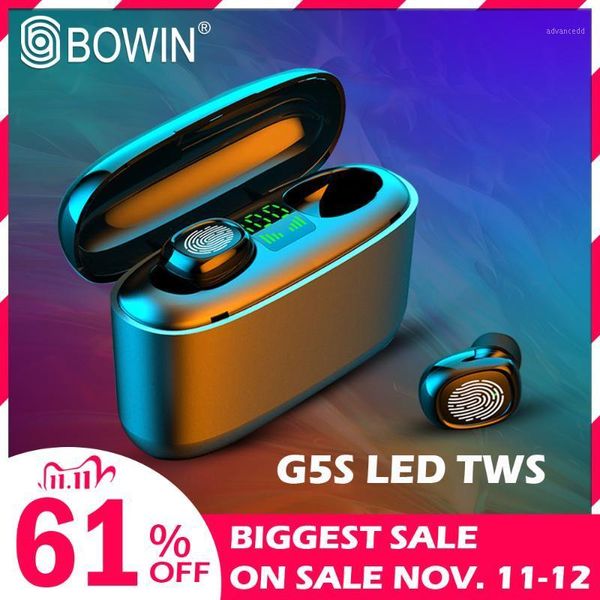 bowin 2020 new g5s tws 3500mah led bluetooth wireless earphones waterproof ipx7 noise cancel touch control sport headset1
bowin 2020 new g5s tws 3500mah led bluetooth wireless earphones waterproof ipx7 noise cancel touch control sport headset1