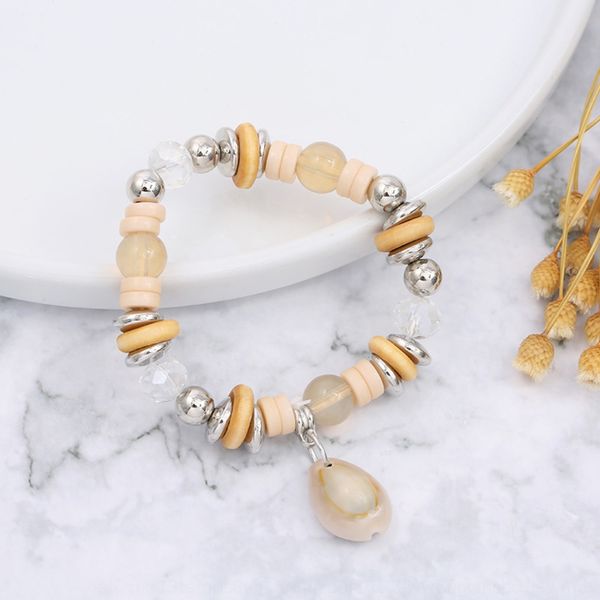 korean version of sweet and fresh elastic beaded bracelet with beaded crystal bracelet crystalnatural shell and crystal temperament gf7rs gf, Golden;silver
korean version of sweet and fresh elastic beaded bracelet with beaded crystal bracelet crystalnatural shell and crystal temperament gf7rs gf, Golden;silver