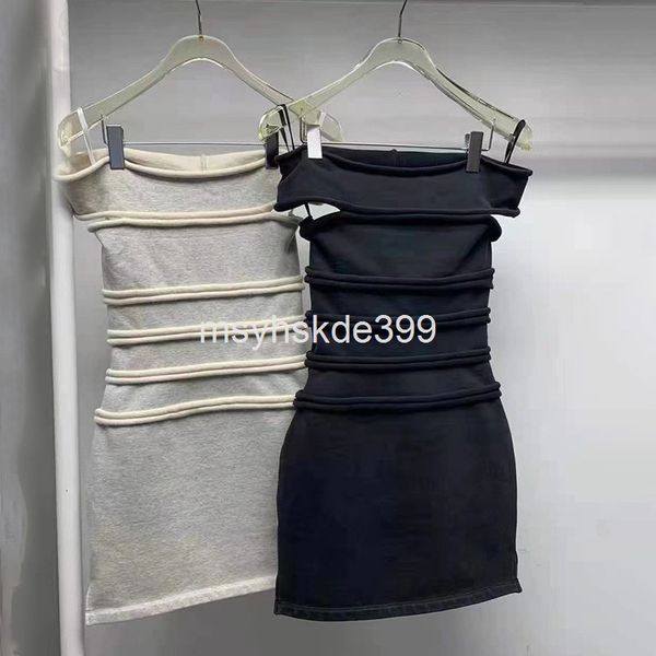 casual dresses 5598 aw king 21 autumn and winter party wrap chest sleeveless short skirt slim hip dress women's fashion, Black;gray
casual dresses 5598 aw king 21 autumn and winter party wrap chest sleeveless short skirt slim hip dress women's fashion, Black;gray