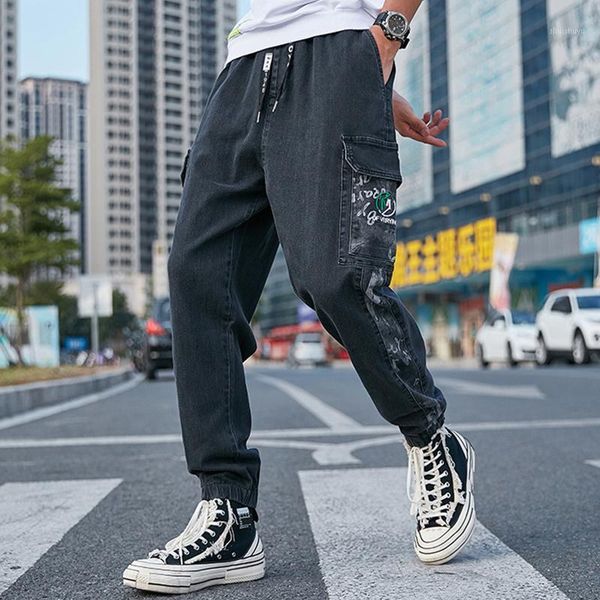 plus size jeans men streetwear joggers men baggy jeans multi-pockets winter denim cargo pants1, Blue
plus size jeans men streetwear joggers men baggy jeans multi-pockets winter denim cargo pants1, Blue