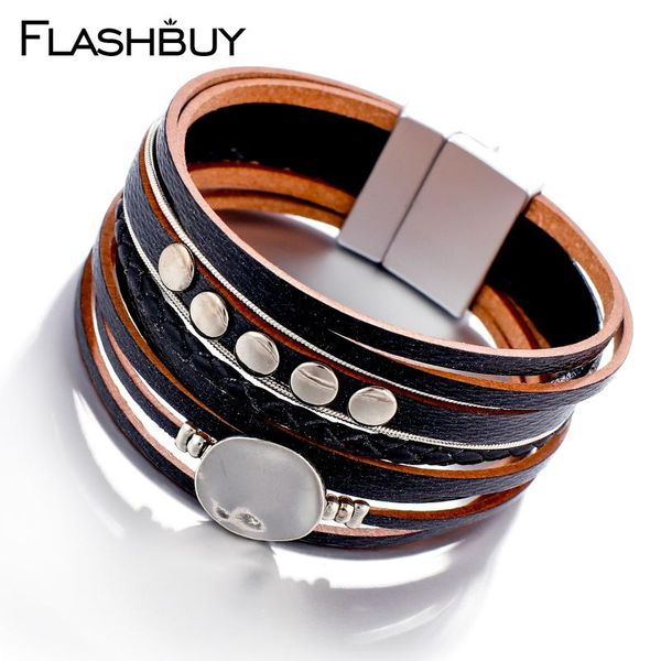 flashbuy сплава круглый многослойные кожаные браслеты для женщин мода заклепка bohemia металл магнит wrap браслеты женский bangles wmtubq, Golden;silver
flashbuy сплава круглый многослойные кожаные браслеты для женщин мода заклепка bohemia металл магнит wrap браслеты женский bangles wmtubq, Golden;silver