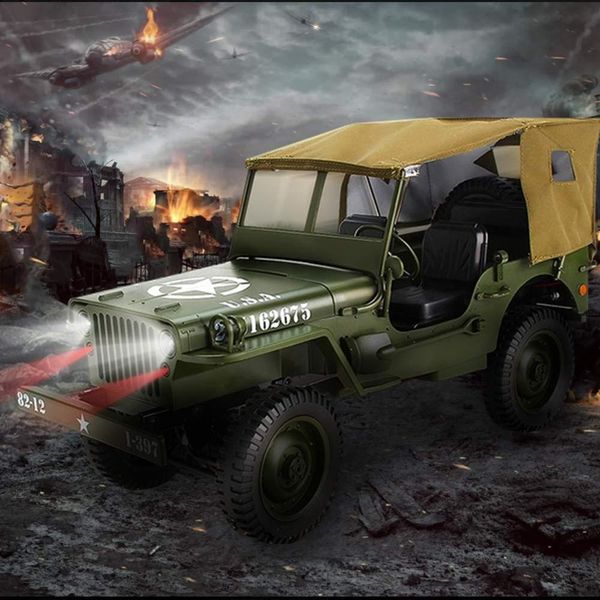 jjrc q65 1:10 rc military truck off-road remote control climbing toy car with canopy cloth led light four-wheel drive 15km/h
jjrc q65 1:10 rc military truck off-road remote control climbing toy car with canopy cloth led light four-wheel drive 15km/h