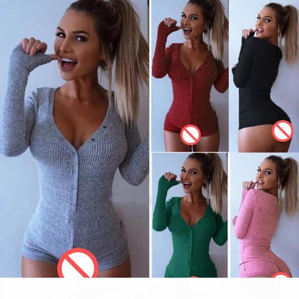 womens jumpsuits v neck bodycon sweater girls bodysuit playsuit ladies short rompers sleepwear nightwear jumpsuit knitwear new, Black;white
womens jumpsuits v neck bodycon sweater girls bodysuit playsuit ladies short rompers sleepwear nightwear jumpsuit knitwear new, Black;white