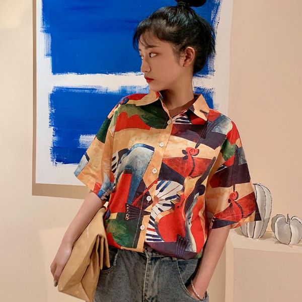 women's blouses & shirts 2021 summer korean versionloose check shirt design sense minority blouse short sleeved retro hong kong style, White
women's blouses & shirts 2021 summer korean versionloose check shirt design sense minority blouse short sleeved retro hong kong style, White