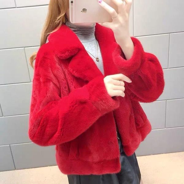 2021 new autumn winter women solid thick warm jacket female long sleeve v-neck faux fur coat lady single breasted outerwear b127, Black
2021 new autumn winter women solid thick warm jacket female long sleeve v-neck faux fur coat lady single breasted outerwear b127, Black