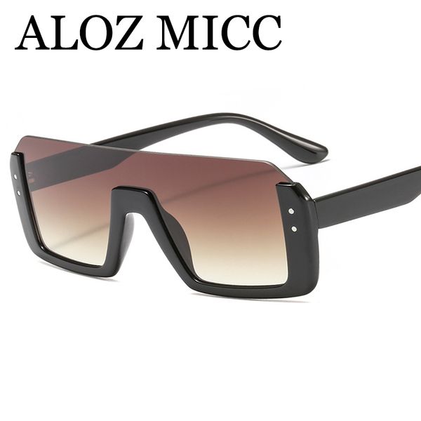 aloz micc semi-rimless sunglasses women brand designer vintage rivet oversized square sun glasses for men oculos uv400 a591, White;black
aloz micc semi-rimless sunglasses women brand designer vintage rivet oversized square sun glasses for men oculos uv400 a591, White;black