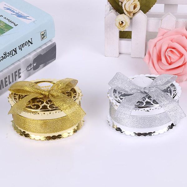 gift wrap golden and silver creative wedding baby shower plastic candy box exquisite party circular with bow
gift wrap golden and silver creative wedding baby shower plastic candy box exquisite party circular with bow