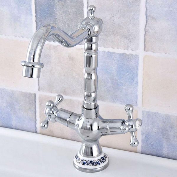 double handle swivel spout kitchen mixer faucets polished chrome brass deck mount basin mixer faucet lsf6671
double handle swivel spout kitchen mixer faucets polished chrome brass deck mount basin mixer faucet lsf6671
