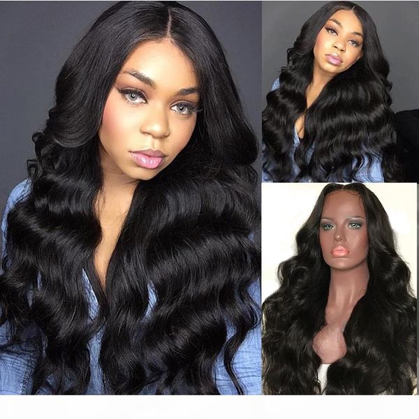body wave full lace human hair wig pre plucked with baby hair brazilian remy hair 13x6 lace front wig bleached knots wavy wig, Black
body wave full lace human hair wig pre plucked with baby hair brazilian remy hair 13x6 lace front wig bleached knots wavy wig, Black