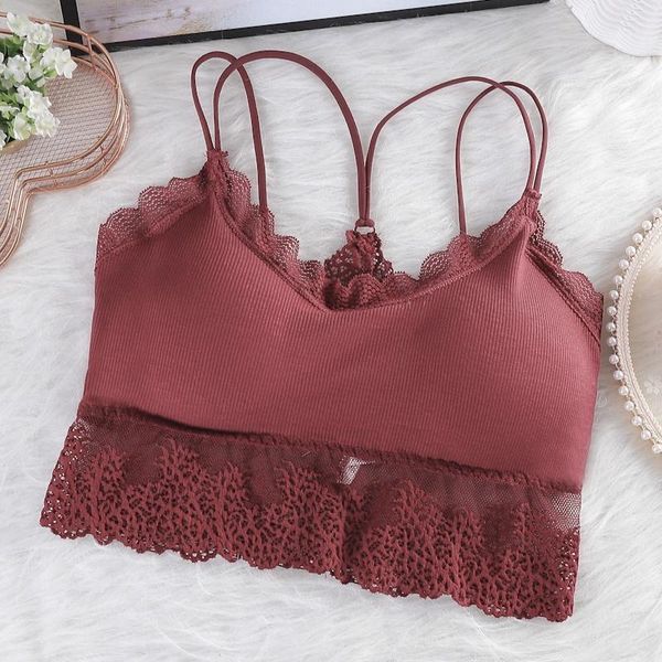 cross back tube underwear lace bralette fitness bras lingeries women lace thin shoulder strap bras1, Black;white
cross back tube underwear lace bralette fitness bras lingeries women lace thin shoulder strap bras1, Black;white