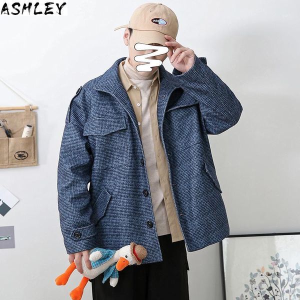 code trend autumn easy lattice woolen leisure time jacket loose coat jk63 /p95;1, Tan;black
code trend autumn easy lattice woolen leisure time jacket loose coat jk63 /p95;1, Tan;black