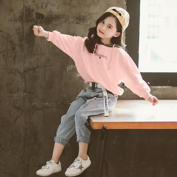 clothing sets 2021 spring winter warm children girls suit letter hooded jacket jeans pants 2pcs/sets active kids, White
clothing sets 2021 spring winter warm children girls suit letter hooded jacket jeans pants 2pcs/sets active kids, White