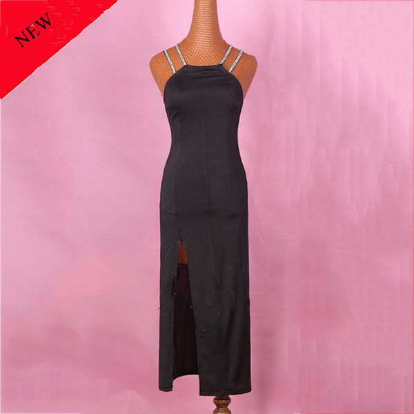 classical modern dance dresses for ladies black color sleeveless braces skirt women competitive tradition ballroom garments b117, Black;red
classical modern dance dresses for ladies black color sleeveless braces skirt women competitive tradition ballroom garments b117, Black;red