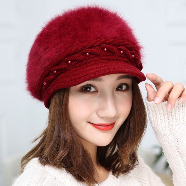 berets brand women men knitted pearl decor winter striped oversized slouch beanie hat cap skateboard hats, Blue;gray
berets brand women men knitted pearl decor winter striped oversized slouch beanie hat cap skateboard hats, Blue;gray