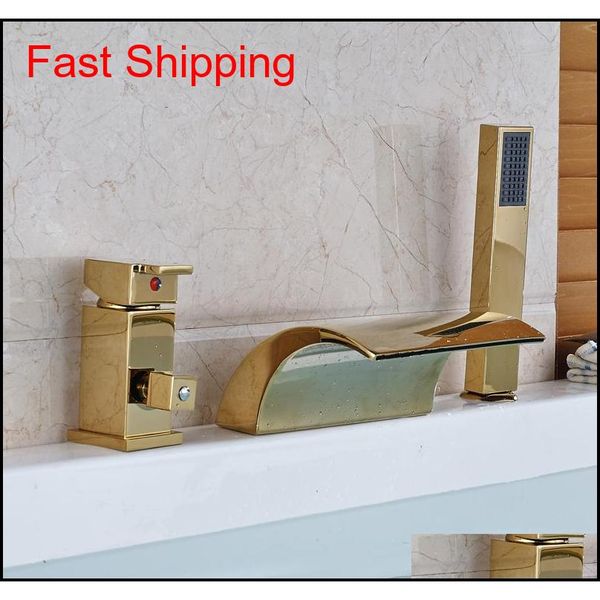 luxury golden brass waterfall bathtub mixer faucet deck mount widespread bathroom tub filler single handl qylvux bde_luck
luxury golden brass waterfall bathtub mixer faucet deck mount widespread bathroom tub filler single handl qylvux bde_luck