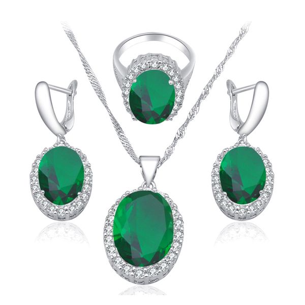 stamped earrings necklace pendant health fashion jewelry sets ring green cz sz #7.5 #6 #7 #8.5 #8.75 js583, Silver
stamped earrings necklace pendant health fashion jewelry sets ring green cz sz #7.5 #6 #7 #8.5 #8.75 js583, Silver